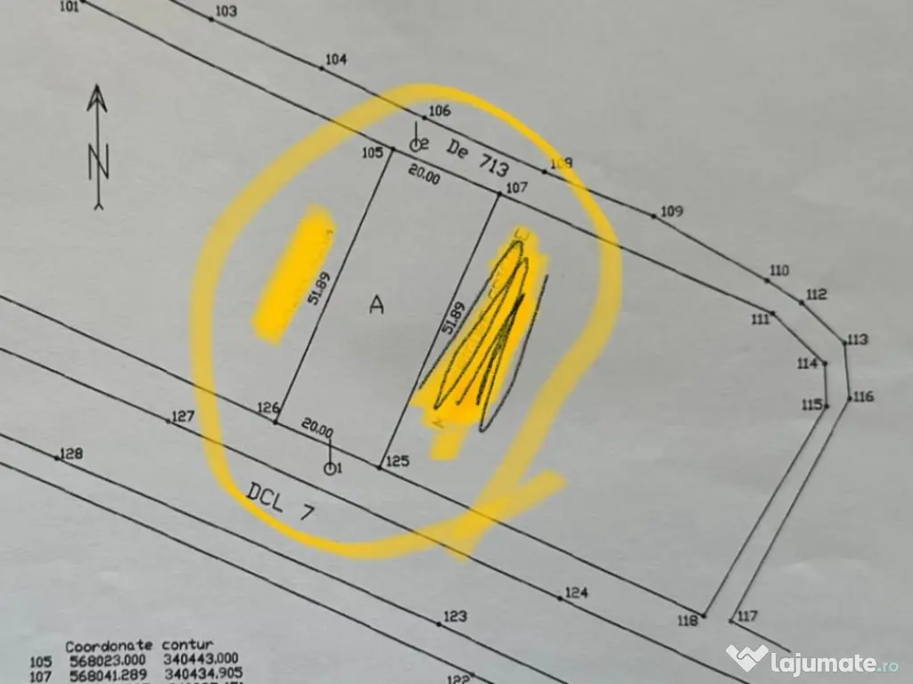 Teren intravilan - stradal Tartasesti