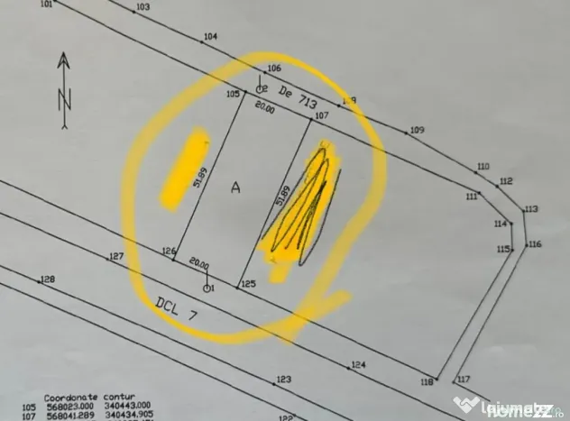Teren intravilan - stradal Tartasesti - Tartasesti (Dambovita)