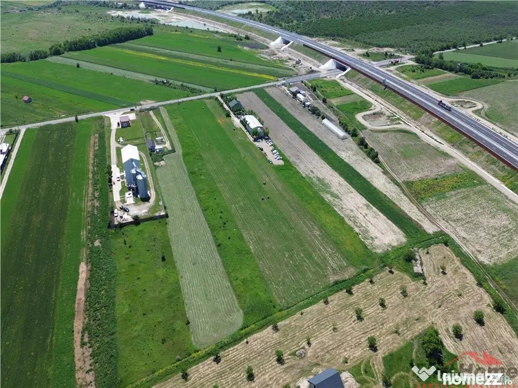 Teren 14.300 mp, D=50 ml, langa nod autrostrada A7