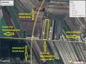 Teren 14.300 mp, D=50 ml, langa nod autrostrada A7 