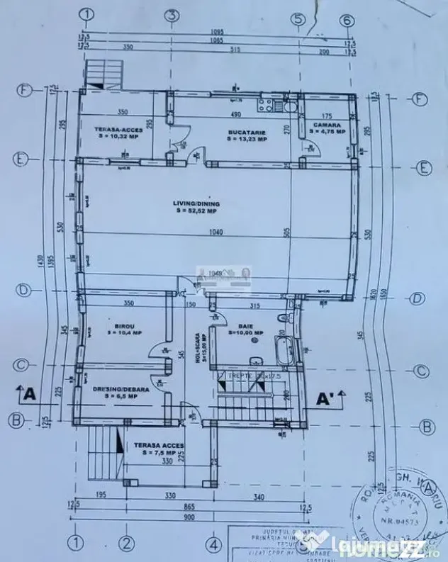 Vila si teren de 1500 mp/ Satu Nou/ Tecuci