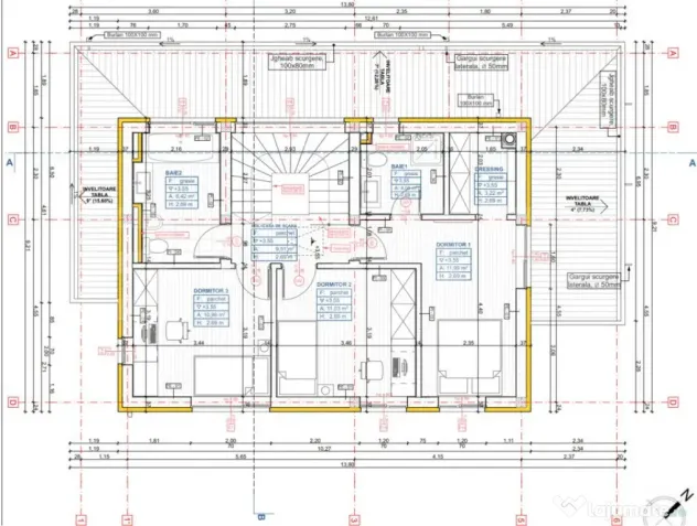 Casa 125 mp teren 500 mp zona profi design deosebit