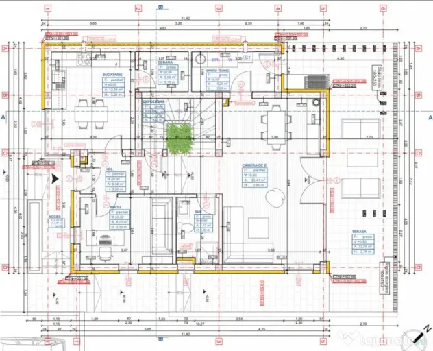 Casa 125 mp teren 500 mp zona profi design deosebit