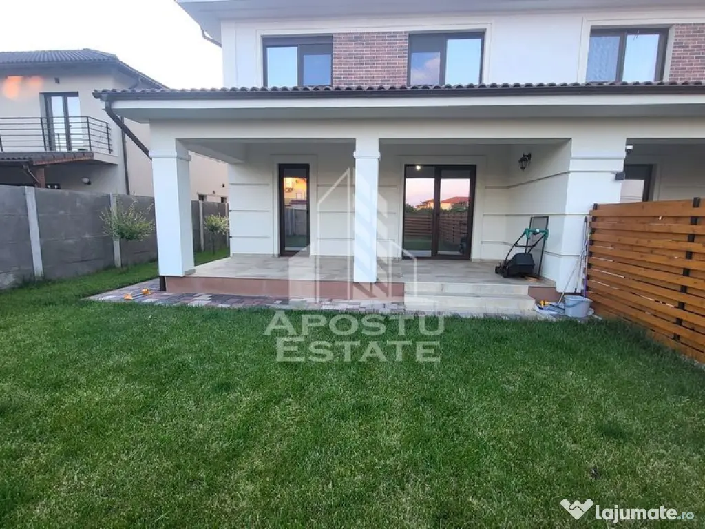 Duplex nou mediteranean,4 dormitoare,3 bai,Dumbravita - Dumbravita (Timis)
