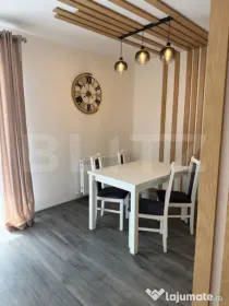 Apartament 2 camere, semidecomandat, 53 mp, mobilat si utila