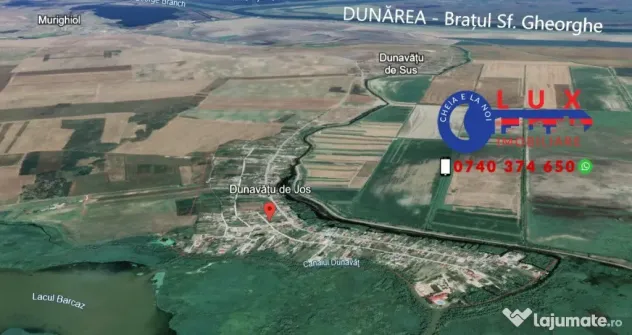 ID 7848 Teren în Dunăvățu de Jos DE VÂNZARE