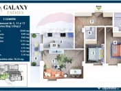 COMISION 0% Apartament 3 camere/ Tractorul / Galaxy Estates 