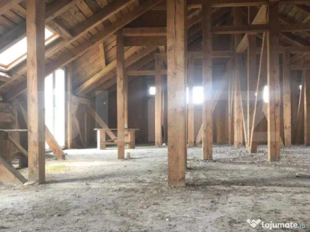 Casă P+M, teren generos 924 mp, Ideală pentru locuit + act