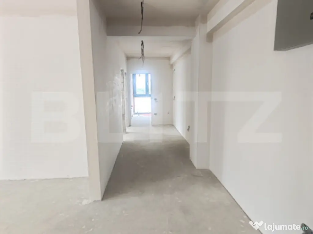 Apartament 3 camere, bloc nou, 77mp, Burdujeni