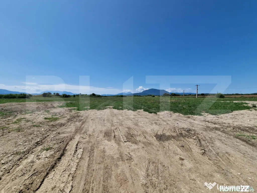 Teren 6300mp-Oportunitate investitie,zona in dezvoltare - Halchiu (Brasov)