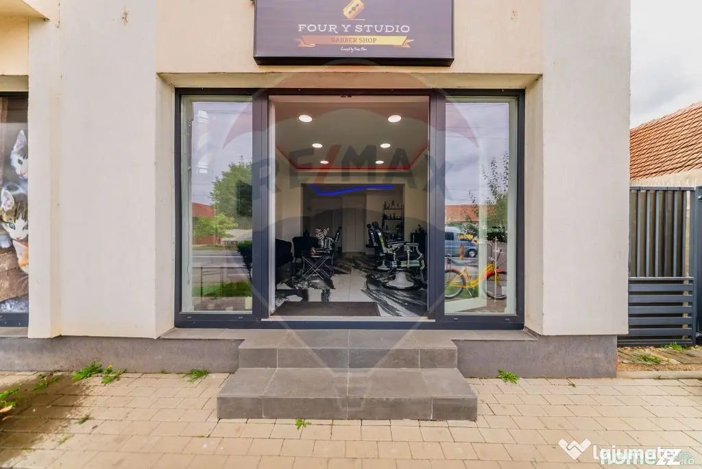 Barber shop complet echipat – funcțional imediat, Mica...