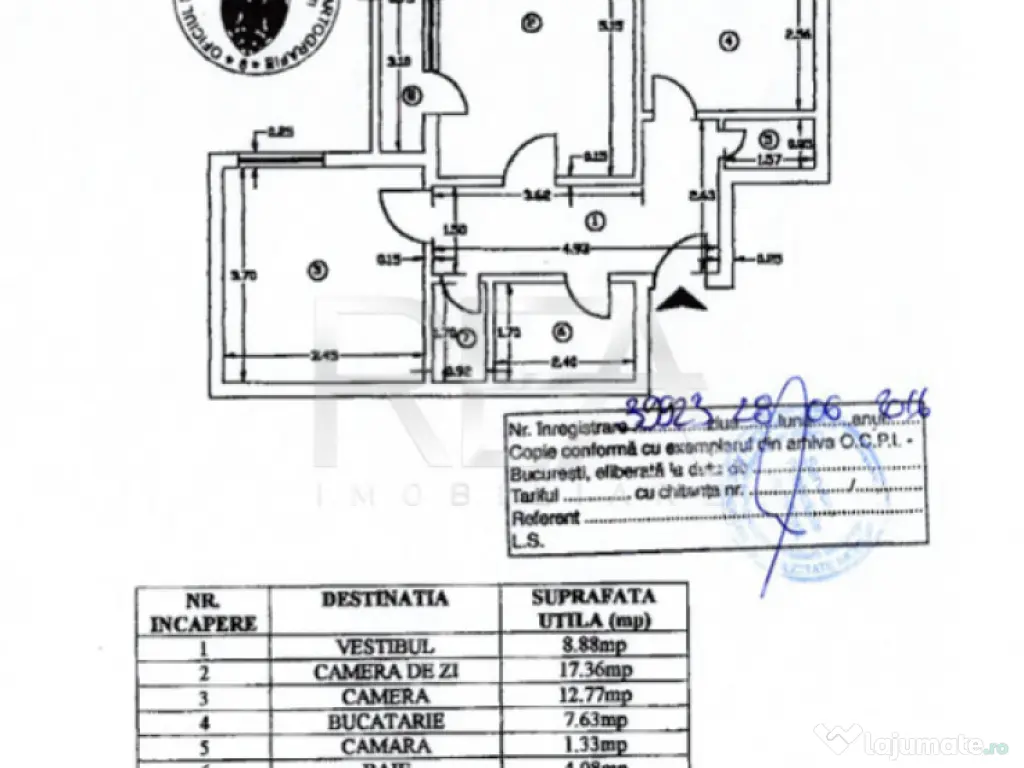 2cam decomandat |Str Pascani | bloc dupa cutremur | 5min met
