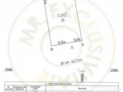 Teren 500 mp intravilan Smeura Stoenari - 4 loturi 