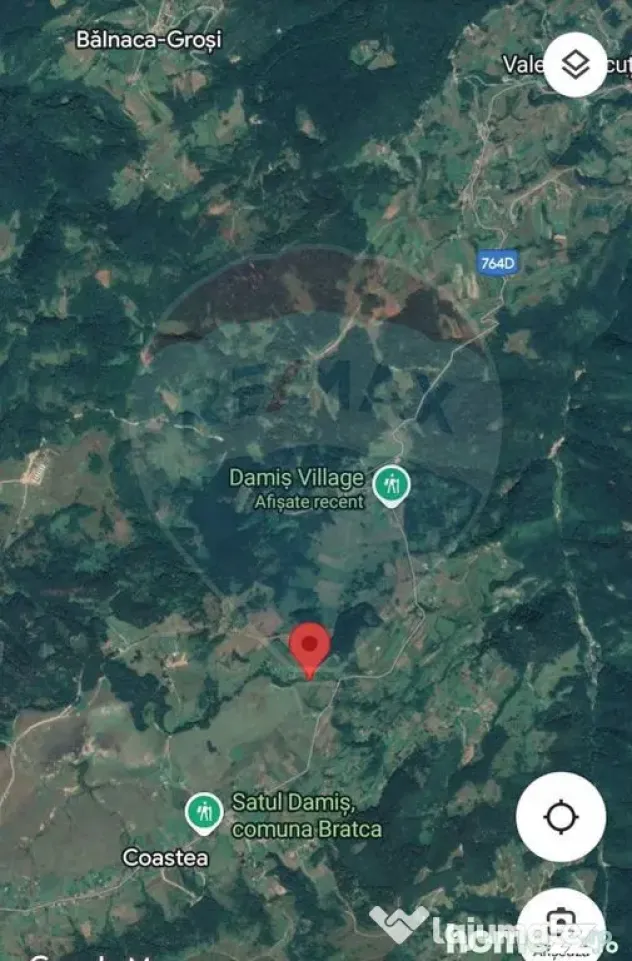Teren intravilan constructii 3082 mp Damis Bratca drum DJ...