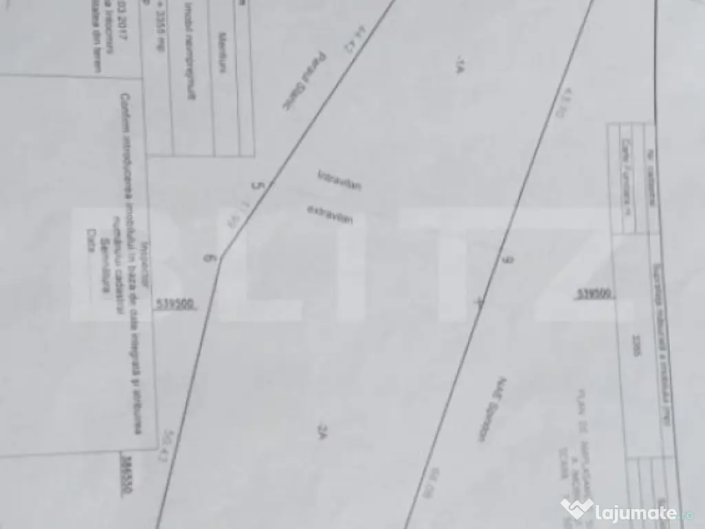 Teren Intravilan de vanzare, în Exclusivitate, Fără Comis