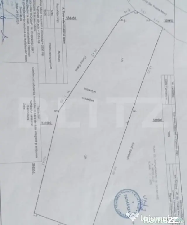 Teren Intravilan de vanzare, în Exclusivitate, Fără Comis