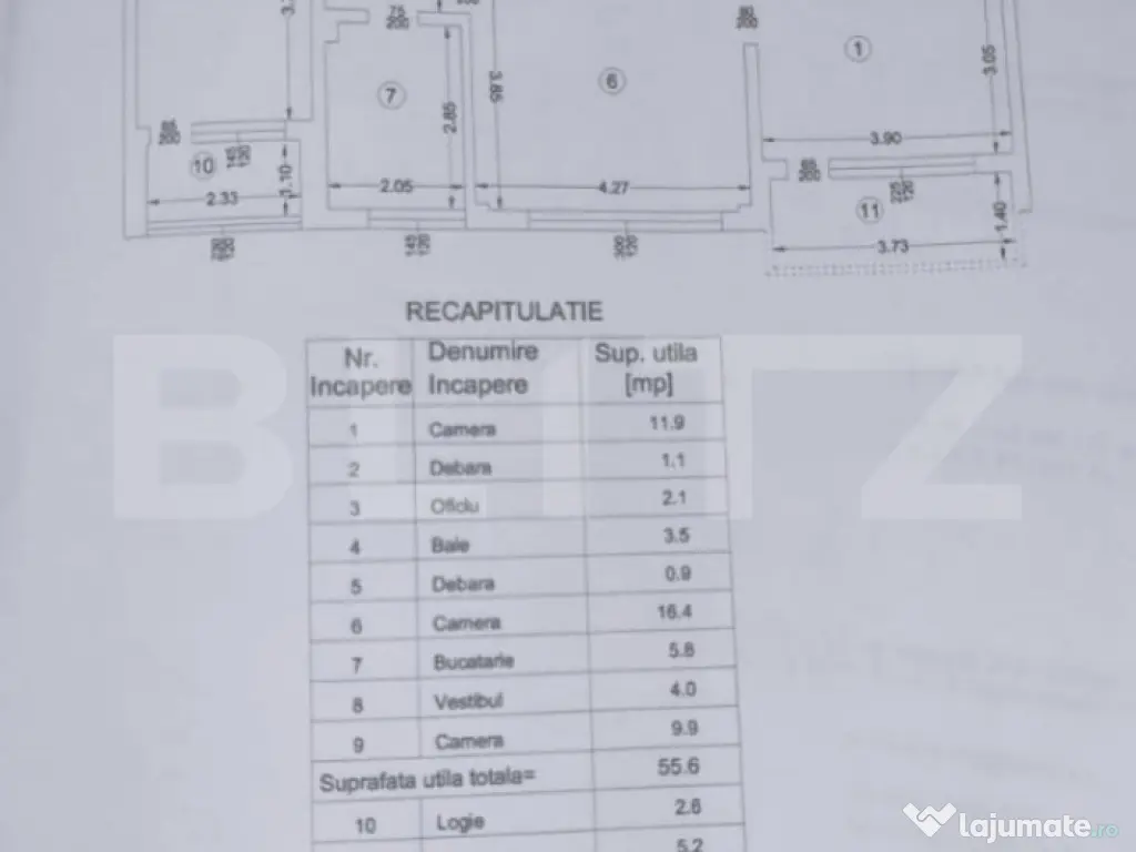 Apartament 3 Camere Palas Campus