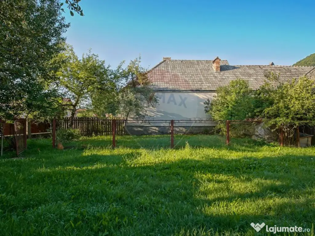 Teren intravilan 7.255 mp +casă rustică – ideal pen...