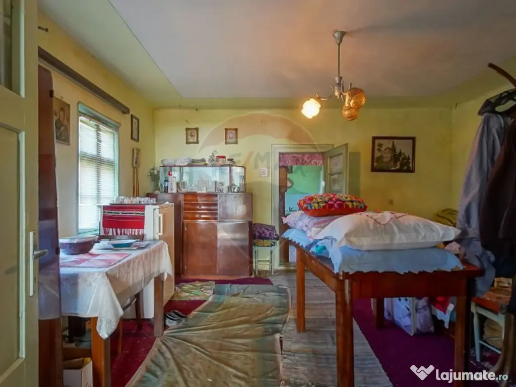 Teren intravilan 7.255 mp +casă rustică – ideal pen...