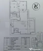 Apartament 2 camere - 2 bai - terasa spatioasa 