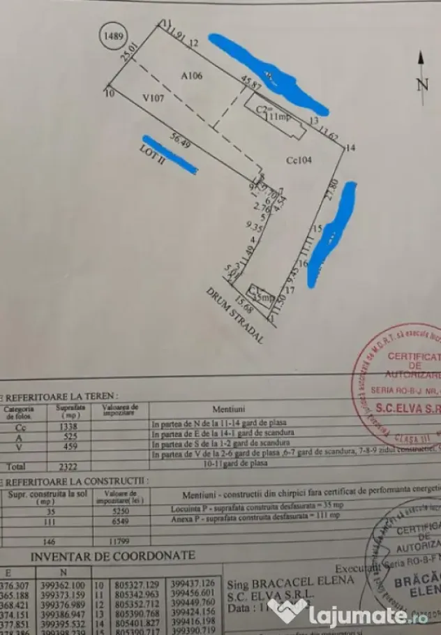 AGIGHIOL- CASA BATRANEASCA , TEREN 2330 MP CU LIVADA PE ROD