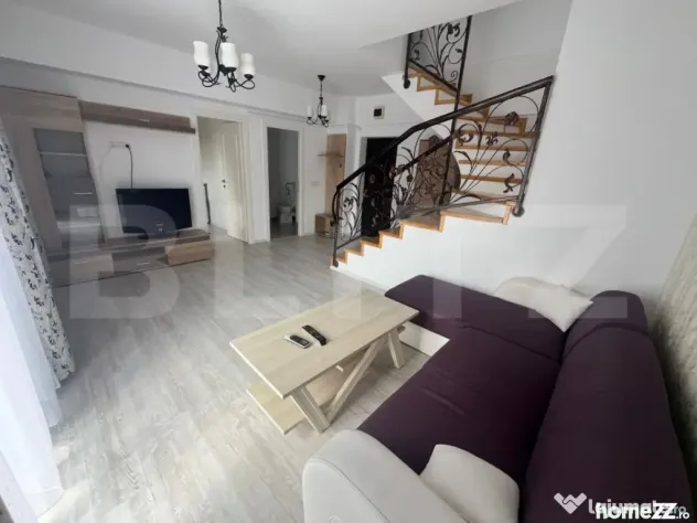 Penthouse duplex, de vanzare, cu 3 camere, 72 mp utili + 87