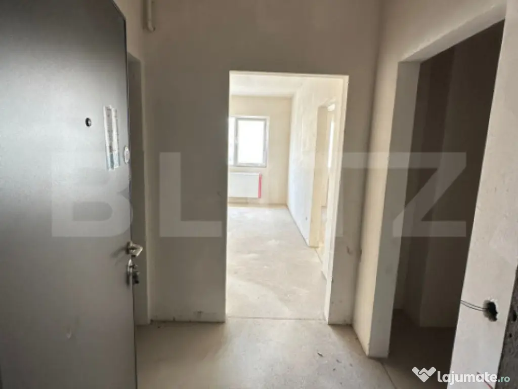 Apartament semifinisat, bucatarie inchisa, dressing, parcare