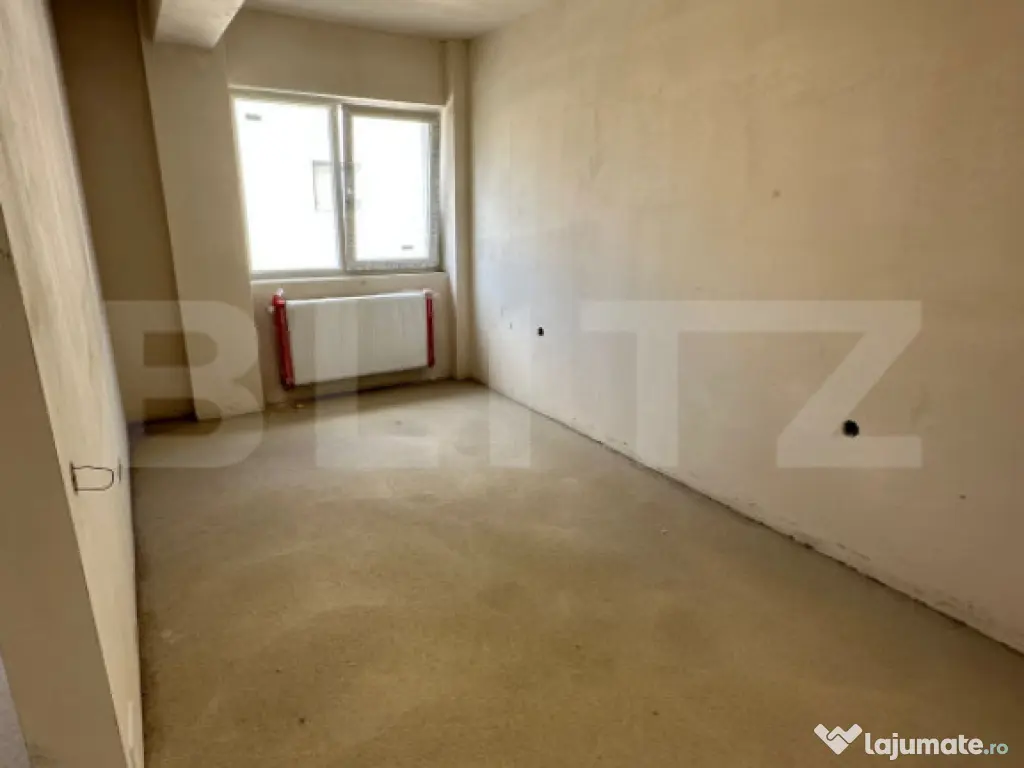 Apartament semifinisat, bucatarie inchisa, dressing, parcare