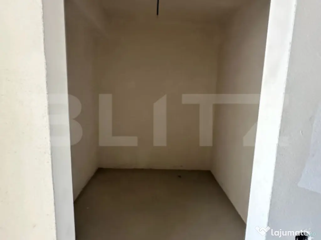 Apartament semifinisat, bucatarie inchisa, dressing, parcare