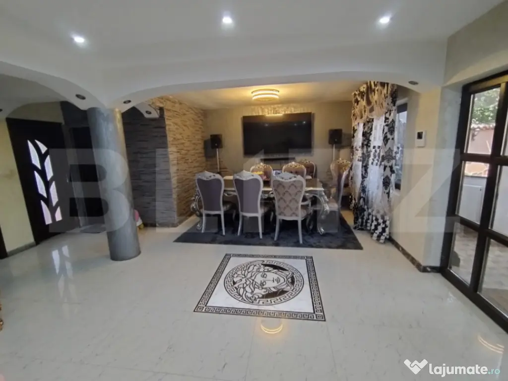 Casa P+M, 5 camere, 418 mp curte, 150mp utili, parc Romanesc