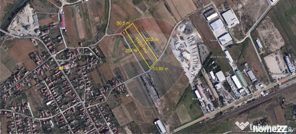 De vanzare teren industrial cu PUZ aprobat - Sannicoara (Cluj)