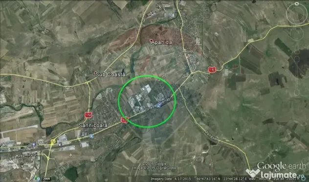 De vanzare teren industrial cu PUZ aprobat