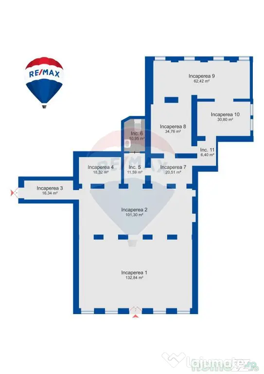De vânzare — Spațiu comercial parter 409 mp, Vasile A...