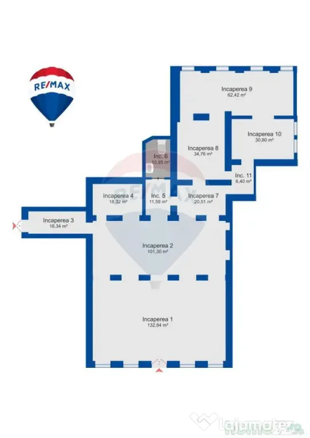 De vânzare — Spațiu comercial parter 409 mp, Vasile A...