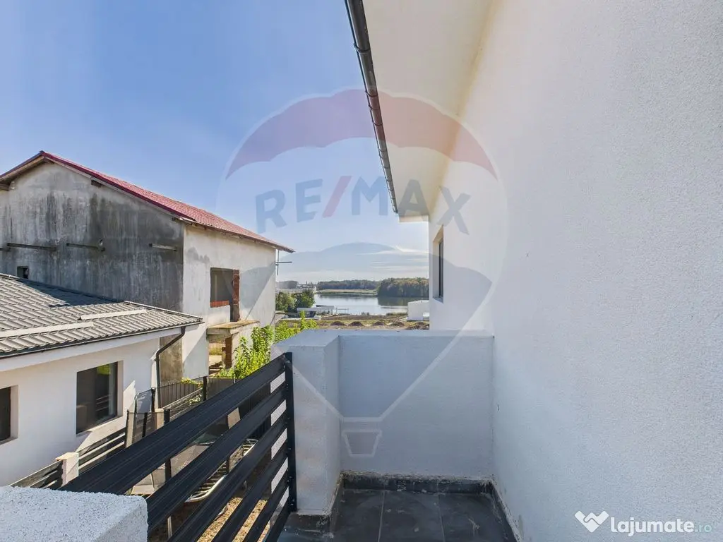 Duplex 85 mp utili, curte 200 mp – vedere la lac și p?...