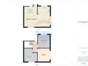 Duplex 85 mp utili, curte 200 mp – vedere la lac și p?... 