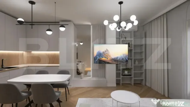Apartament nou modern, 2 camere, centrala pe gaz si panouri - Oradea (Bihor)