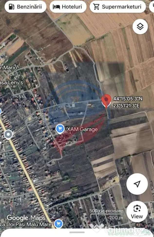 Teren 1824 mp de vanzare/Craiova/Simnicul de Jos - Craiova (Dolj)