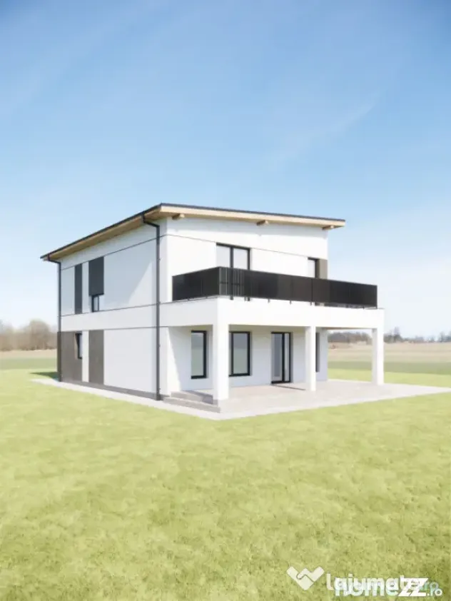 Casă individuală la roșu – 118 mp utili, teren 420 mp, - Sasar (Maramures)