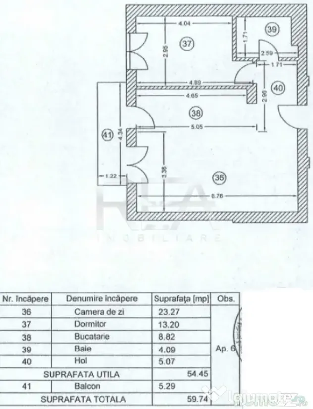 2 camere, Morarilor, et. 1, an 2021, centrală, parcare, 59