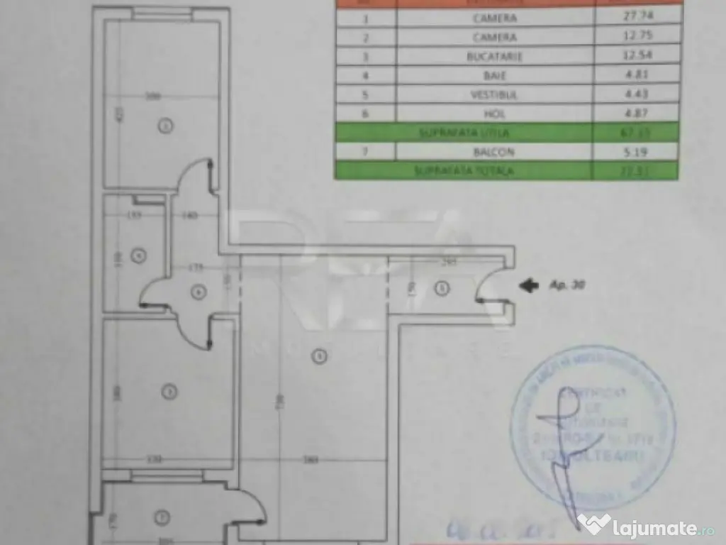 2 Camere | Bloc Nou | Parcare | Metrou Valea Ialomitei - Dru