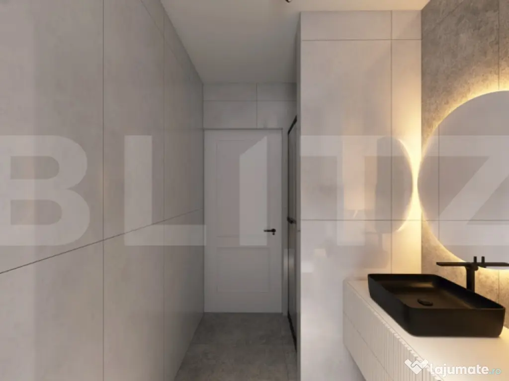 Apartament cu 3 camere in suprafat utila de 81,74 mp si balc