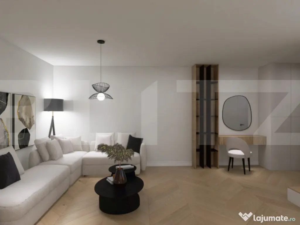 Apartament cu 3 camere in suprafat utila de 81,74 mp si balc