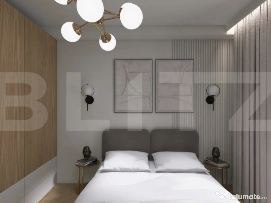 Apartament cu 3 camere in suprafat utila de 81,74 mp si balc