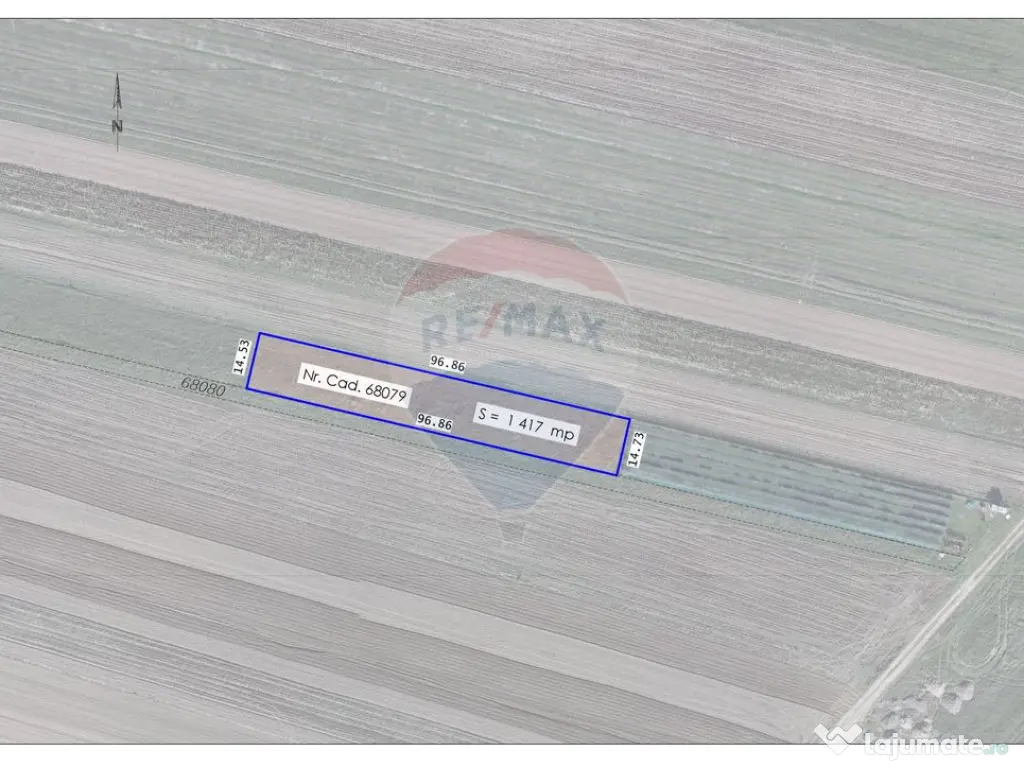 De Vânzare teren intravilan – 1417 mp, Cihei