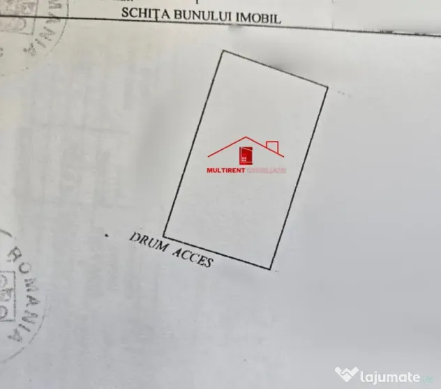 De vânzare teren intravilan – zona DACIA