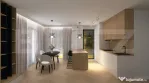 Apartament cu 2 camere, in suprafat utila de 43,20 mp, zona