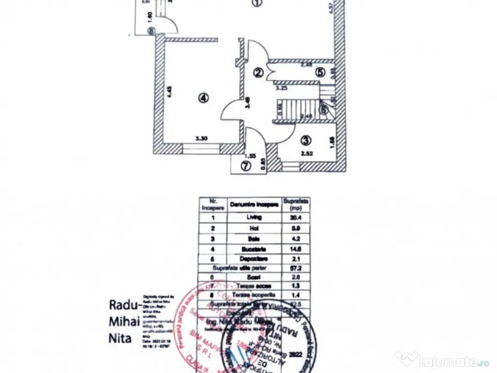 Casă individuală modernă, teren generos de 1120 mp