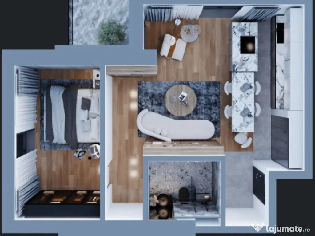 DIRECT DE LA DEZVOLTATOR | Apartament cu 2 camere | 0% Comis