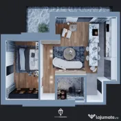 DIRECT DE LA DEZVOLTATOR | Apartament cu 2 camere | 0% Comis 